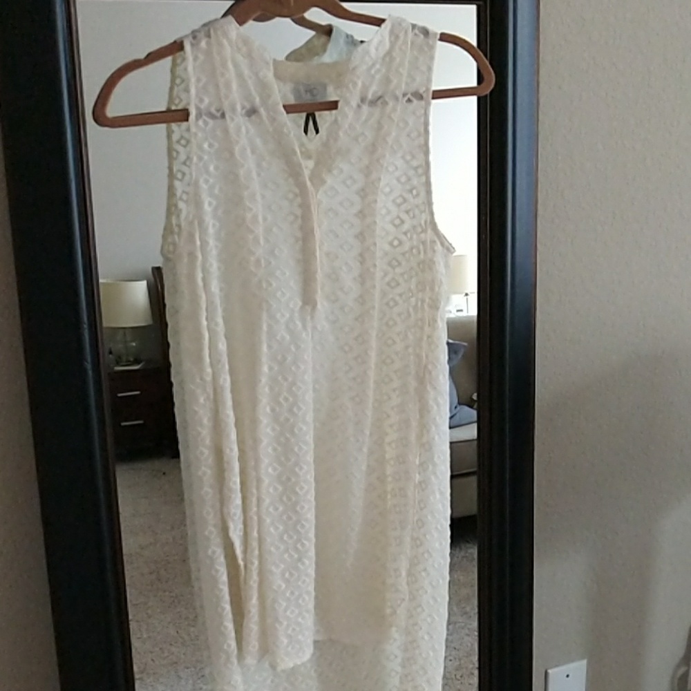 Sheer High-Low Tunic - Picture 3 of 3